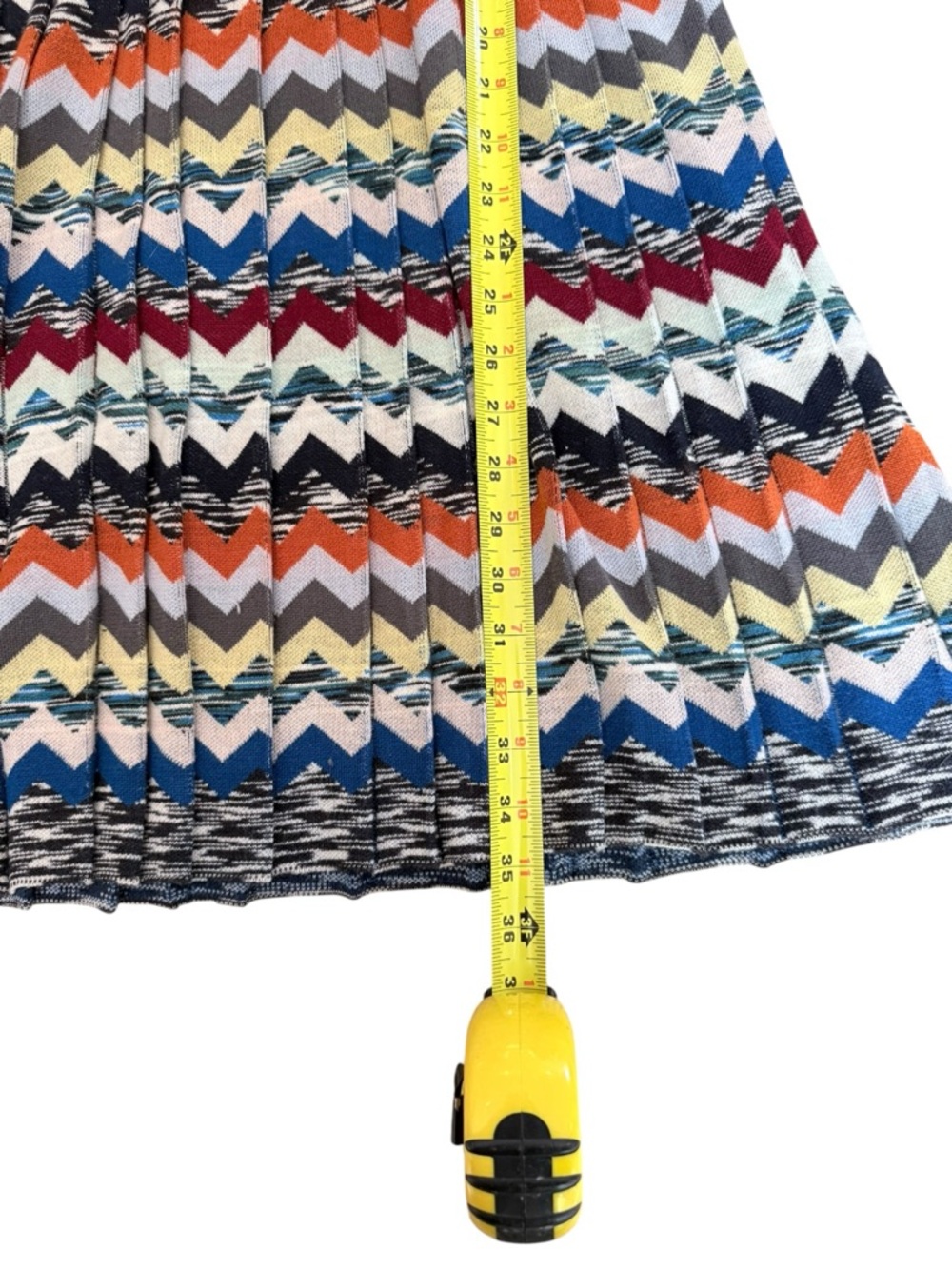 Missoni Zigzag Knit Polo Dress Style 1902MDG00380 Wool Made in Italy Size 38 / 2 - Picture 9 of 10